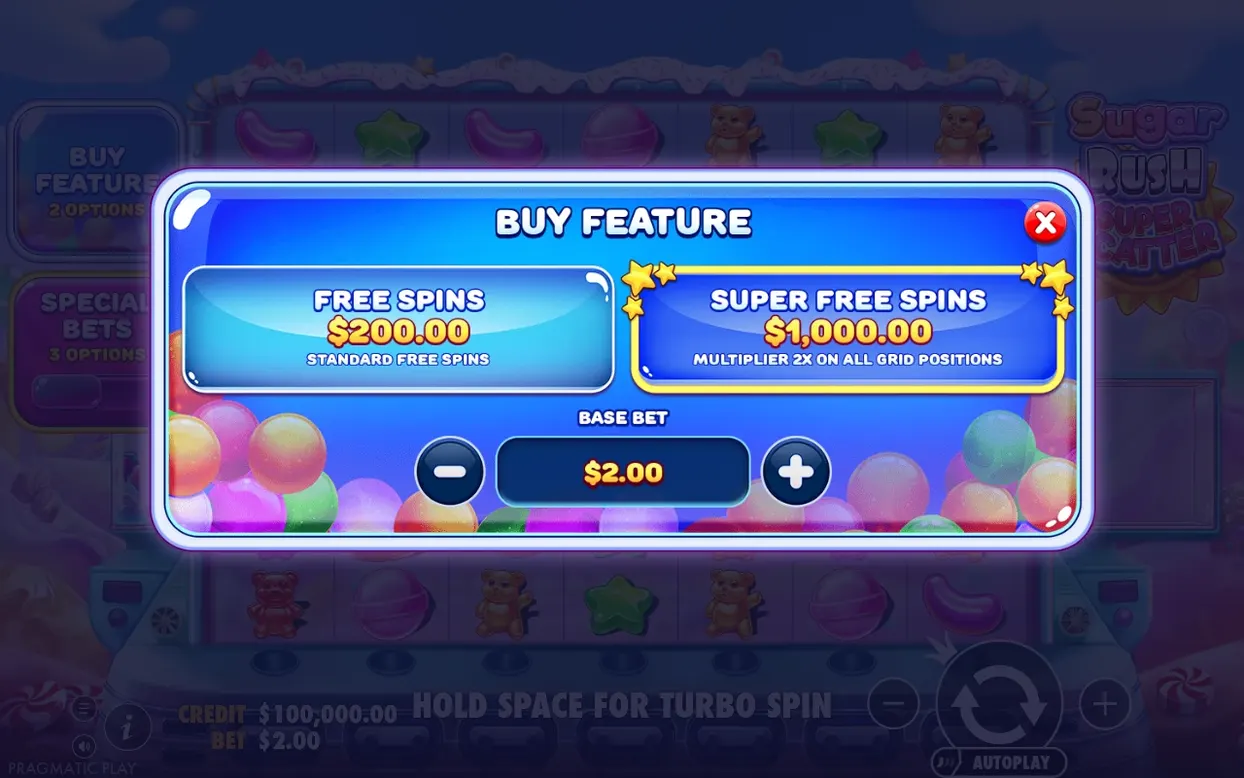 Sugar Rush Super Scatter