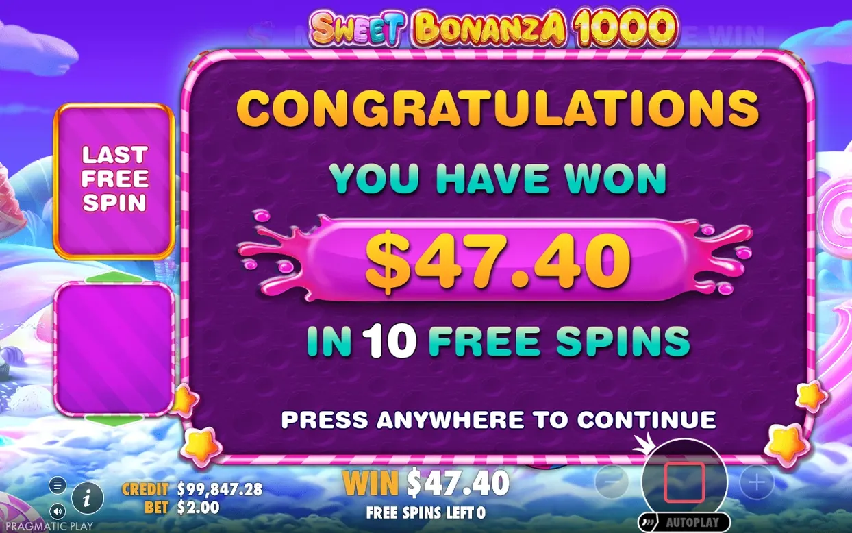 Sweet Bonanza 1000